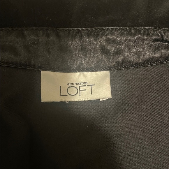 Ann Taylor Black Velvet Women's Blazer - Picture 5 of 5